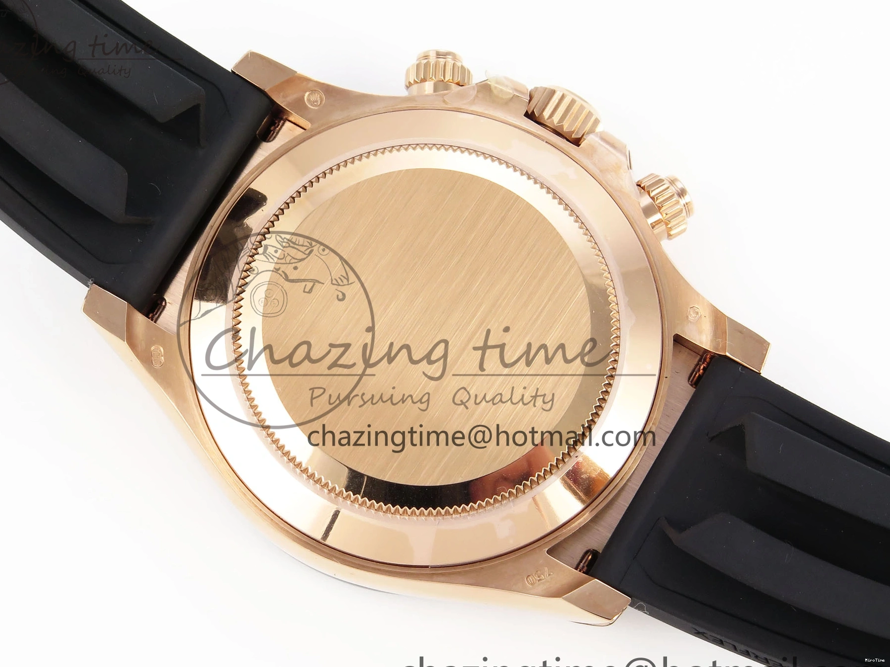 MiroTime 0322 Daytona 116515 Clean 1:1 Best Edition Silver Dial RG Markers on Oysterflex Strap SA4130 V WrinkleFree 1965